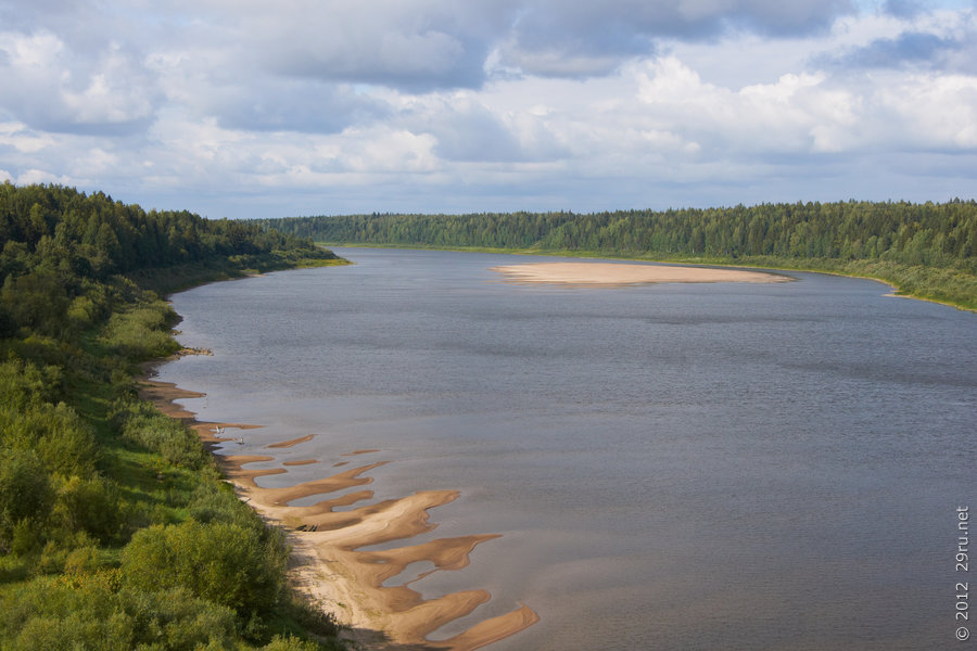 Река Вага Вологодская область