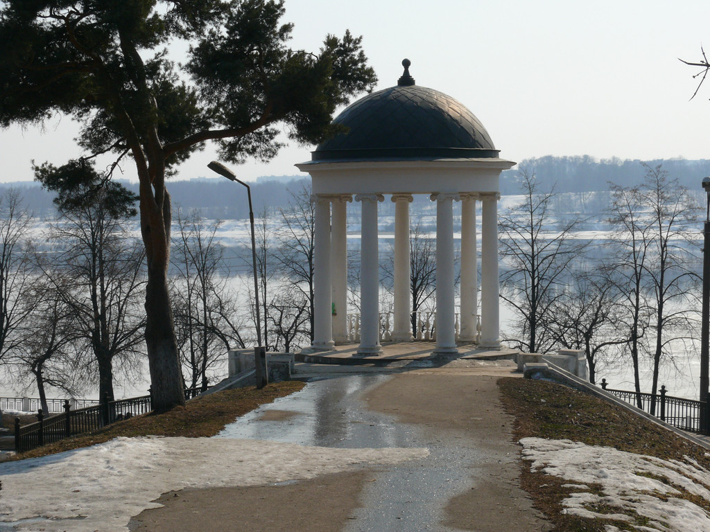 Беседка Островского В Костроме Фото