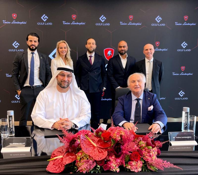 Компания Gulf Land Property Developers анонсировала новый проект элитной недвижимости в Дубае и партнерство с Tonino Lamborghini Group