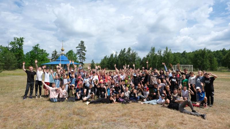 Росгвардейцы провели мероприятие в летнем лагере для детей из Тамбовской области и ЛНР