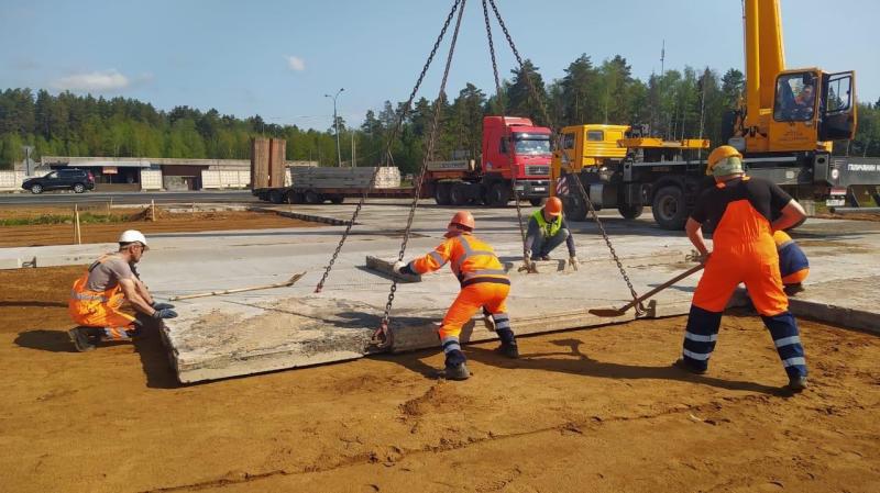 ТСМ реконструирует участок трассы М-1 «Беларусь»