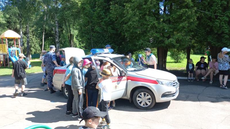 В Пушкино сотрудники Росгвардии приняли участие в Дне безопасности