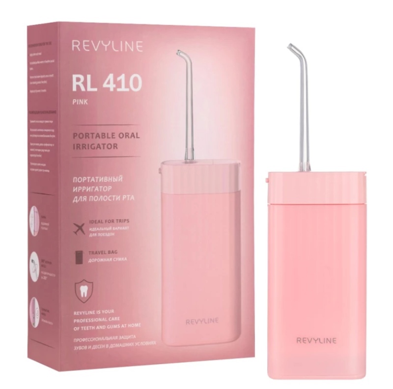 Новые портативные ирригаторы Revyline RL 410 Pink появились в продаже с курьерской доставкой по Сочи