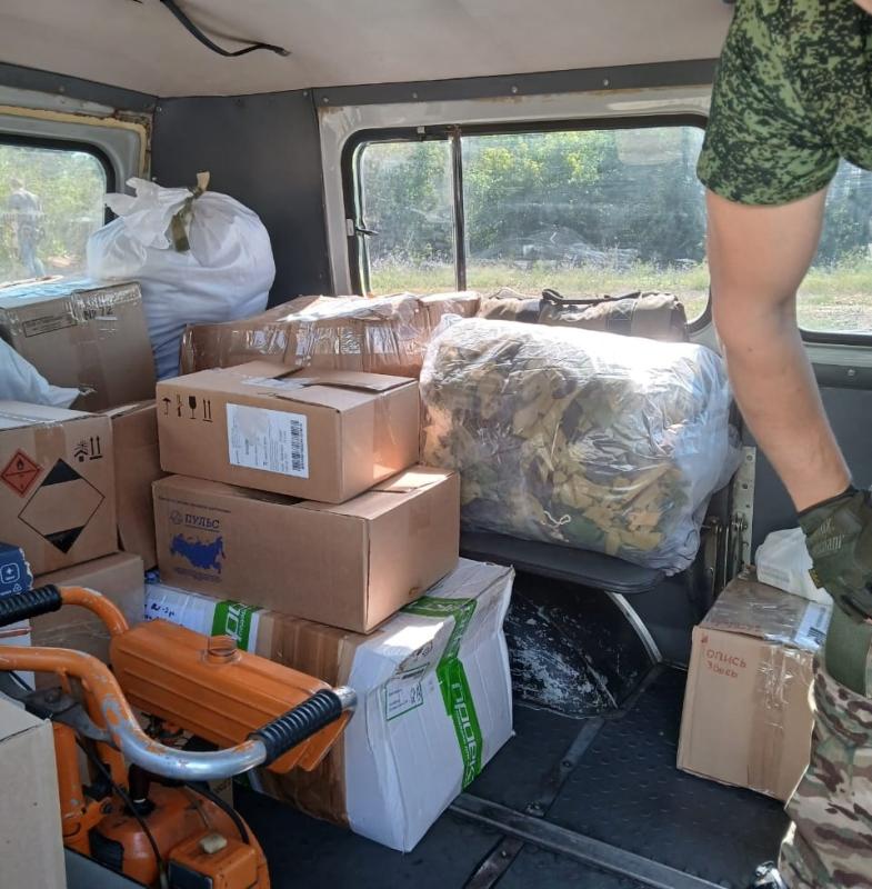 Ветераны Росгвардии из Челябинска доставили гуманитарный груз 
в ДНР и ЛНР