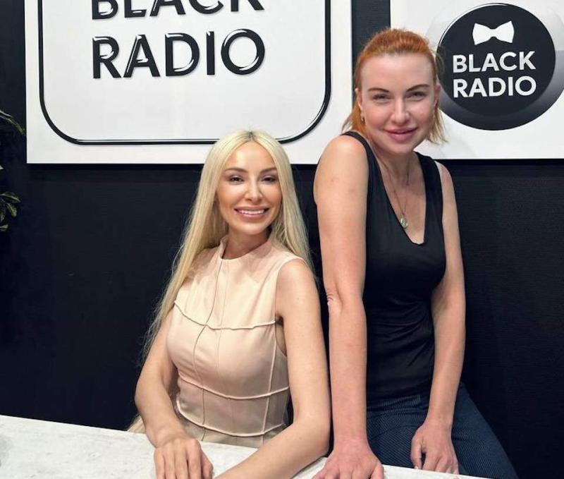 Натали Орли дала интервью в прямом эфире радиостанции «Black radio FM»