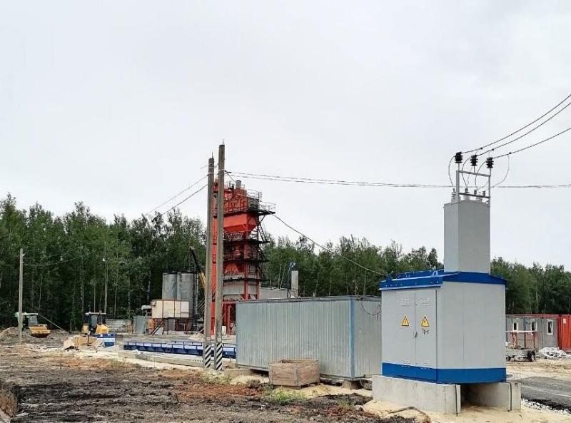 «Владимирэнерго» обеспечил электроснабжением асфальтобетонный завод