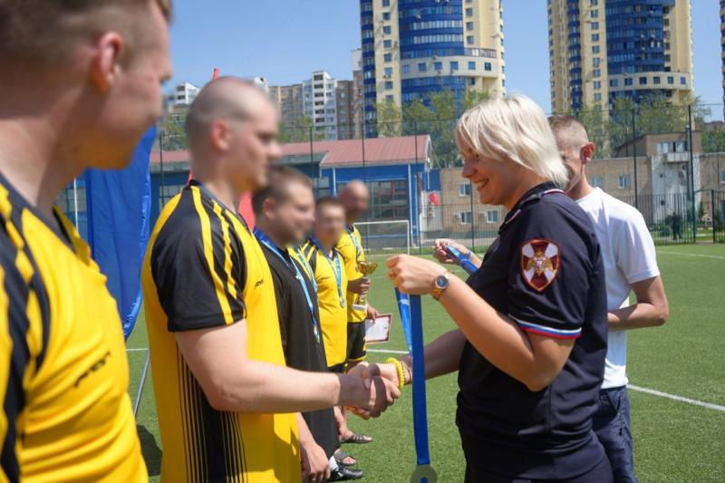 Чемпионат по мини-футболу в Росгвардии по Московской области
