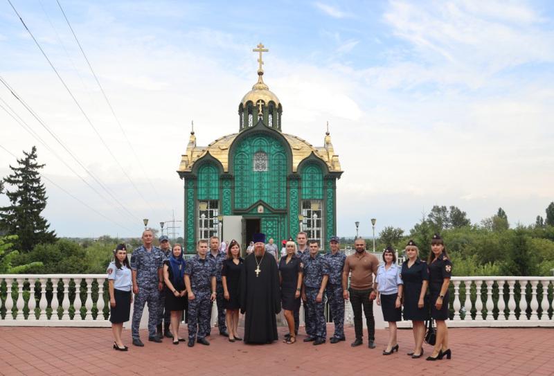 Росгвардейцы приняли участие во Всероссийском молебне о Победе в Тамбове