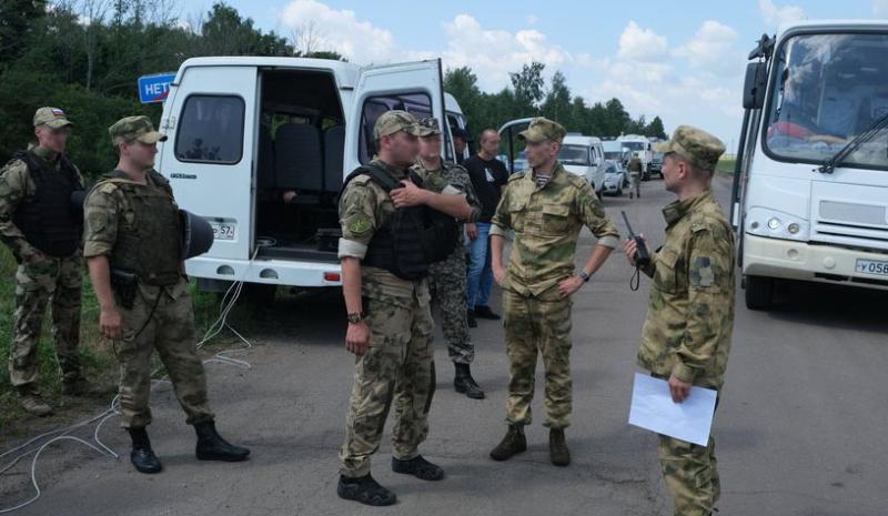 Орловские росгвардейцы приняли участие в пресечении деятельности условной ДРГ