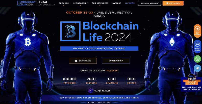 На форуме Blockchain Life 2024 криптоплатформа GENESIS представит миру свой токен GEN