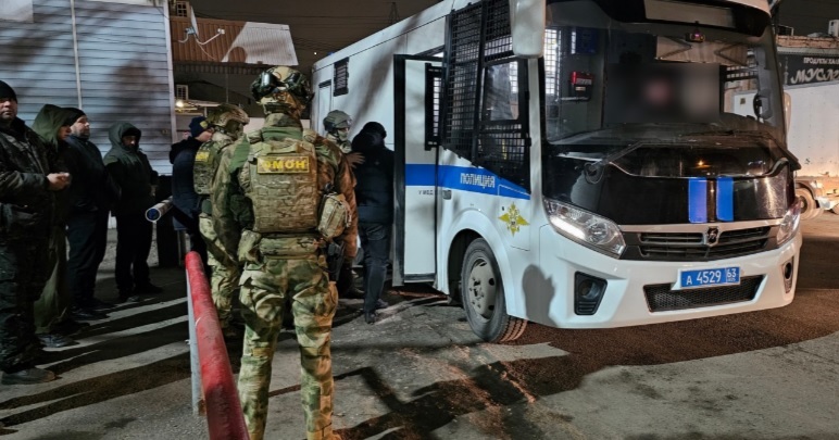 В Самаре сотрудники ОМОН оказали содействие полицейским в ходе рейдовых мероприятий