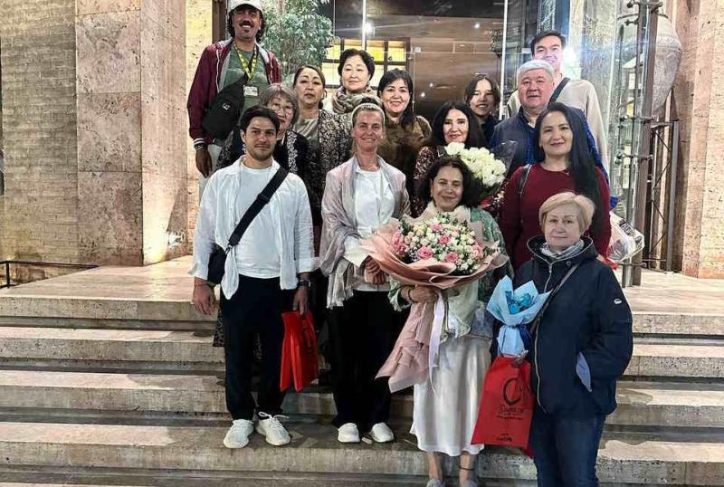 Кажетта Ахметжанова отпраздновала свой День рождения в Иране