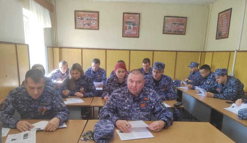 Сотрудники Росгвардии приняли участие в 
