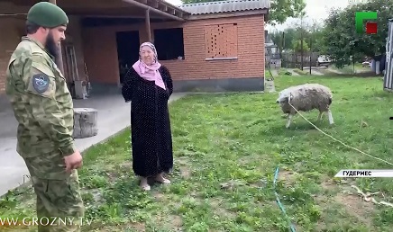 СЕМЬИ ПОГИБШИХ РОСГВАРДЕЙЦЕВ ПРИНЯЛИ УЧАСТИЕ В РЕГИОНАЛЬНОЙ БЛАГОТВОРИТЕЛЬНОЙ АКЦИИ В ЧЕЧЕНСКОЙ РЕСПУБЛИКЕ
