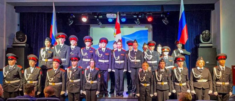 В Электростали состоялось торжественное открытие кадетского класса Росгвардии