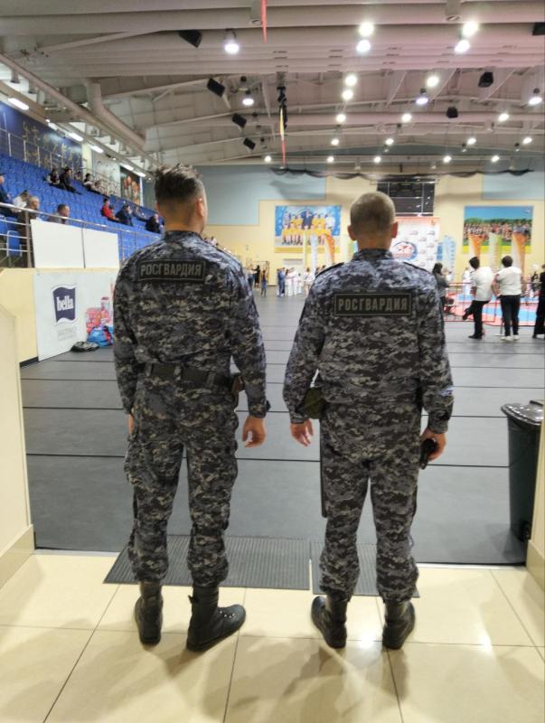 Егорьевский ОВО Росгвардии обеспечил порядок на Первенстве и Открытых соревнованиях по восточному боевому единоборству